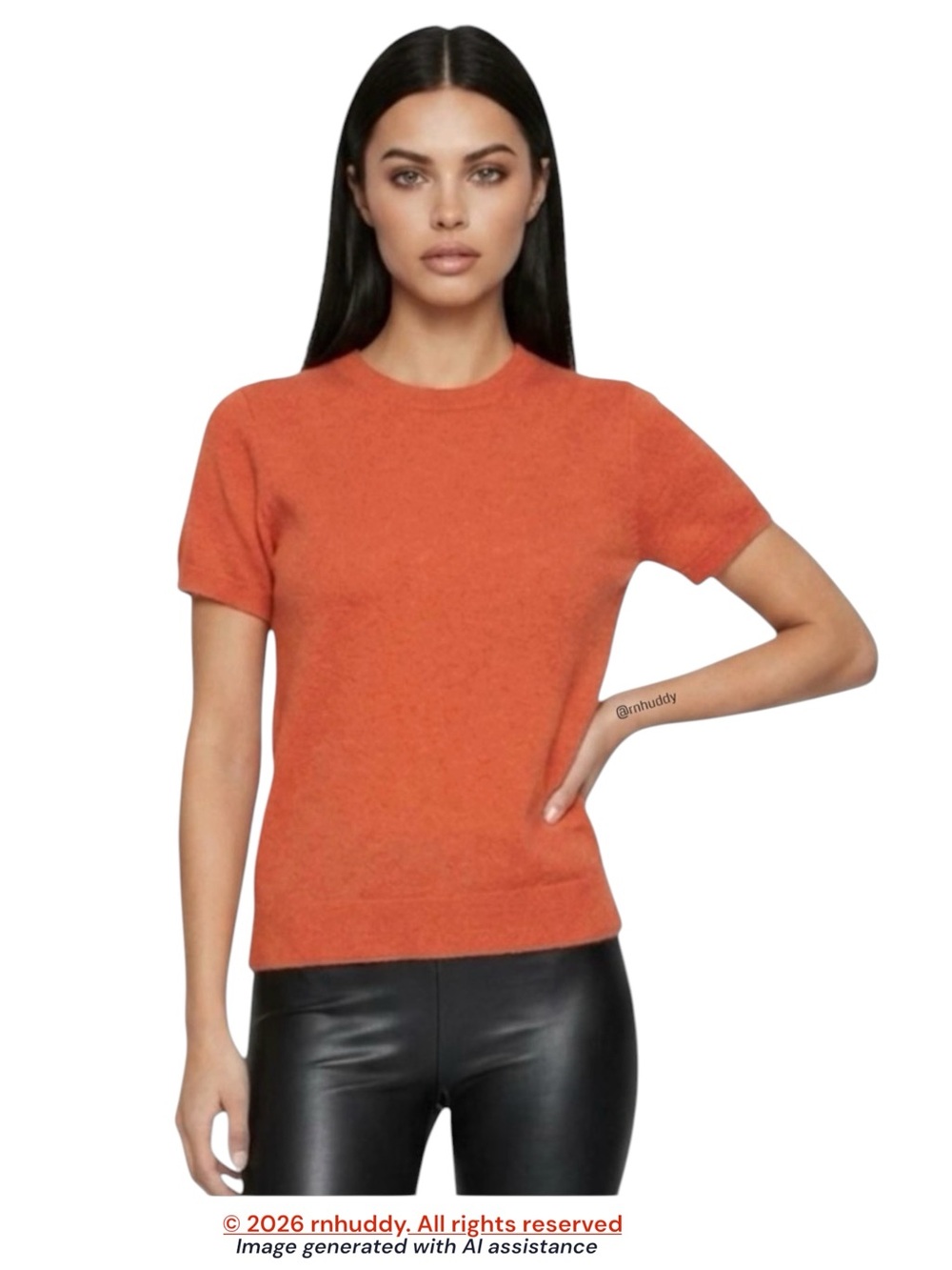 Everlane XS 100% cashmere sweater tee